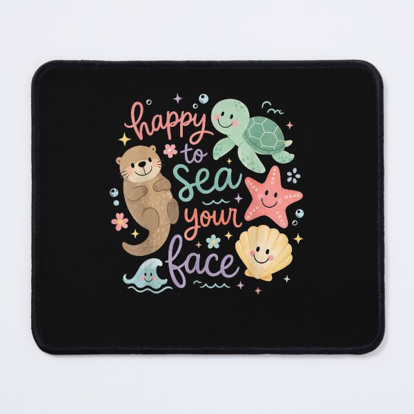Item preview, Happy Sea Animals Fun Quote Design designed and sold by DarylPope.