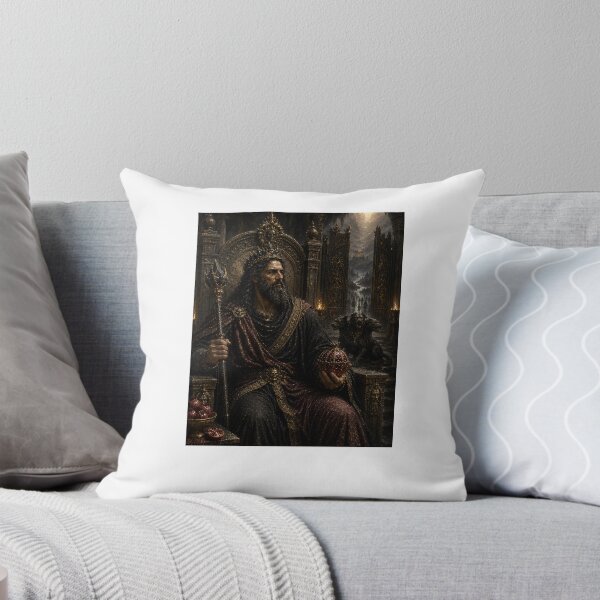 Item preview, Hades — God of the Underworld | Greek Mythology Regal Portrait designed and sold by Pop, Culture and Stuff.