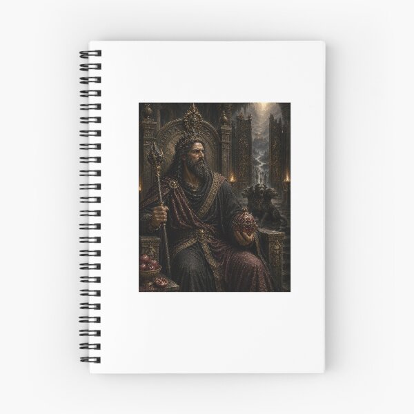 Item preview, Hades — God of the Underworld | Greek Mythology Regal Portrait designed and sold by Pop, Culture and Stuff.