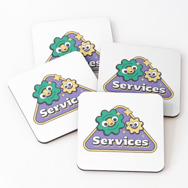Item preview, Cute services - retro kawaii cartoon  designed and sold by AaryaGraphics.