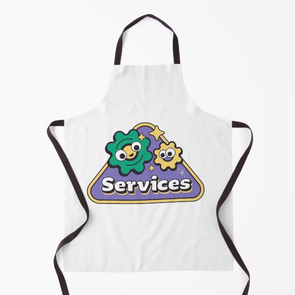 Item preview, Cute services - retro kawaii cartoon designed and sold by AaryaGraphics.