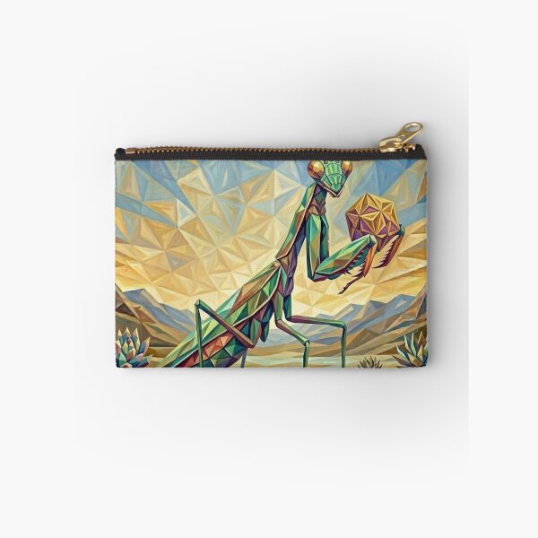 Item preview, Geometric Praying Mantis Desert Precision Art designed and sold by unboxedbyJuls.