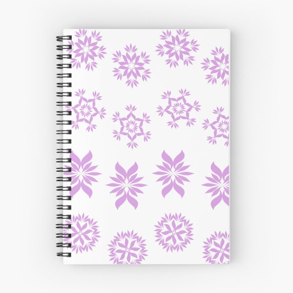 Item preview, Pastel Lavender Geometric Floral Ornament Pattern with Symmetrical Decorative Motifs designed and sold by Ei-Ei.