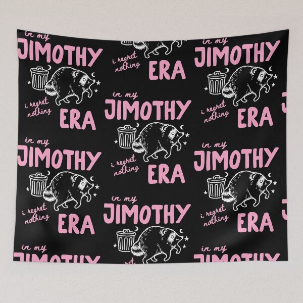 Item preview, In My Jimothy Era Funny Raccoon designed and sold by RDGNR.
