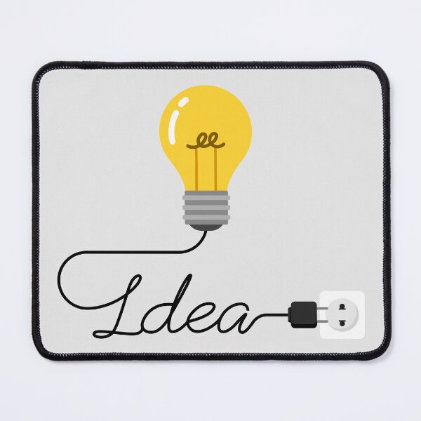 Item preview, Idea Lightbulb Plug Creative Concept Art designed and sold by Moody Critters.