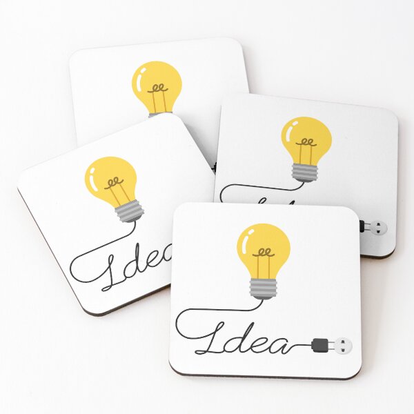 Item preview, Idea Lightbulb Plug Creative Concept Art designed and sold by Moody Critters.
