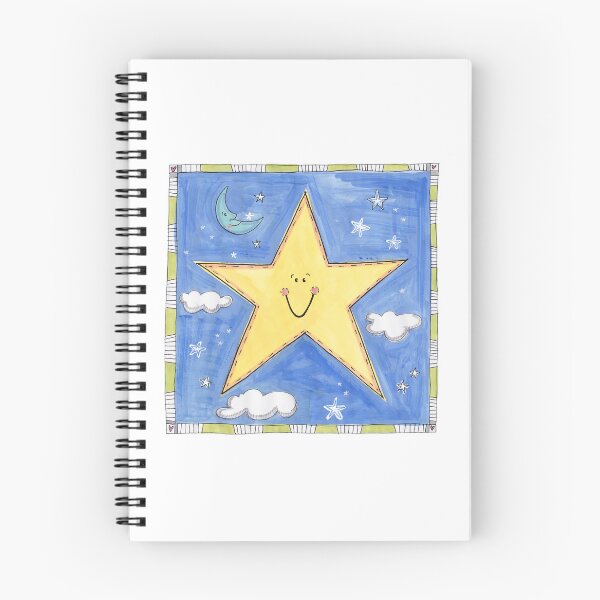 Item preview, Cute Star in the Night Sky designed and sold by Helen McCartney Designs.