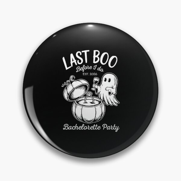 Item preview, Last Boo Before I Do Bachelorette Fun designed and sold by DarylPope.