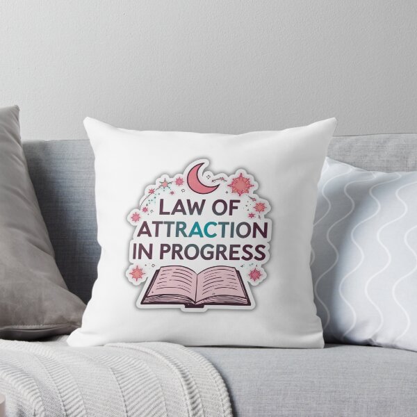 Item preview, Law of Attraction in Progress Manifestation Spiritual Sticker designed and sold by Kavya Art.