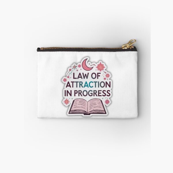 Item preview, Law of Attraction in Progress Manifestation Spiritual Sticker designed and sold by Kavya Art.