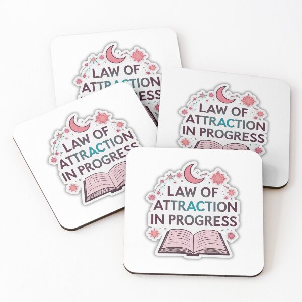 Item preview, Law of Attraction in Progress Manifestation Spiritual Sticker designed and sold by Kavya Art.