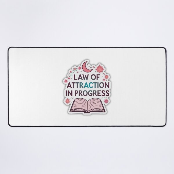 Item preview, Law of Attraction in Progress Manifestation Spiritual Sticker designed and sold by Kavya Art.