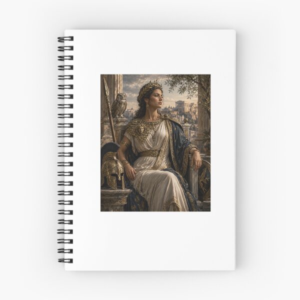 Item preview, Athena — Goddess of Wisdom & War | Greek Mythology Regal Portrait designed and sold by Pop, Culture and Stuff.
