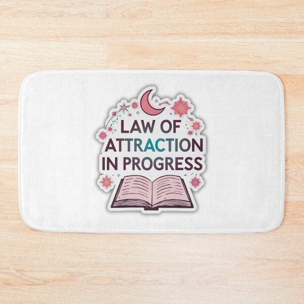 Item preview, Law of Attraction in Progress Manifestation Spiritual Sticker designed and sold by Kavya Art.
