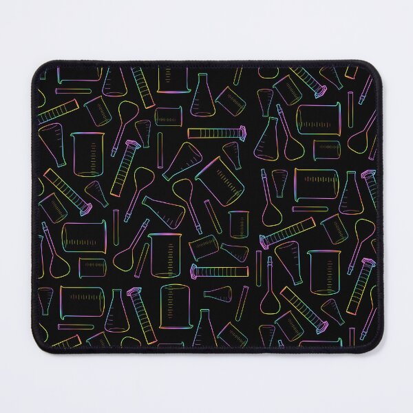 Item preview, Pastel Rainbow Laboratory Glassware Pattern designed and sold by emmacatwheels.
