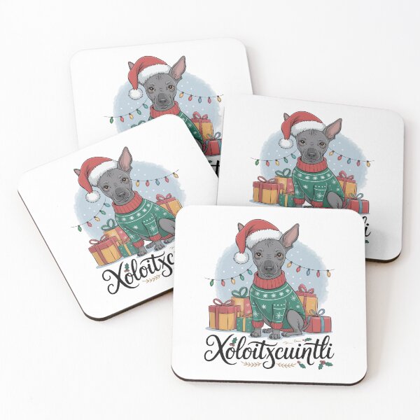 Item preview, Xoloitzcuintli Christmas Dog Santa Hat Sweater designed and sold by k3rstman1.