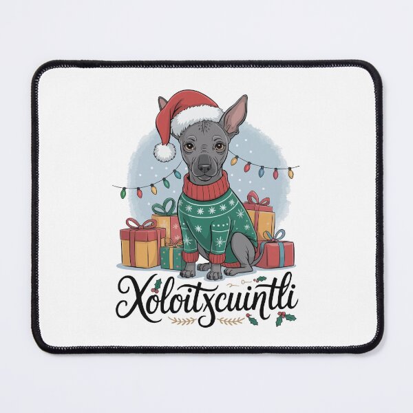 Item preview, Xoloitzcuintli Christmas Dog Santa Hat Sweater designed and sold by k3rstman1.