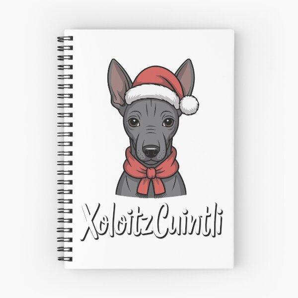 Item preview, Festive Xoloitzcuintli Santa Dog Christmas Holiday designed and sold by k3rstman1.