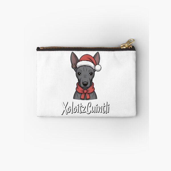 Item preview, Festive Xoloitzcuintli Santa Dog Christmas Holiday designed and sold by k3rstman1.