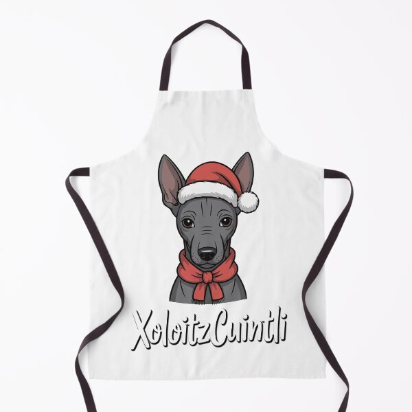 Item preview, Festive Xoloitzcuintli Santa Dog Christmas Holiday designed and sold by k3rstman1.