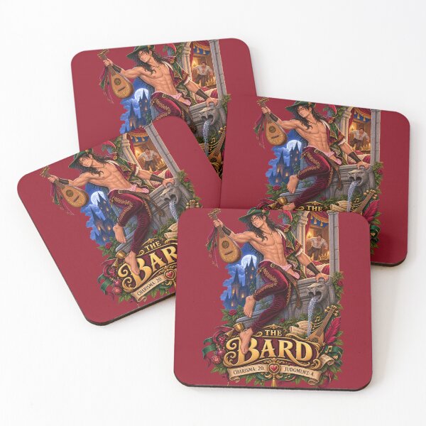 Item preview, The Bard - CHARISMA: 20. JUDGMENT: 4. designed and sold by bareblade.