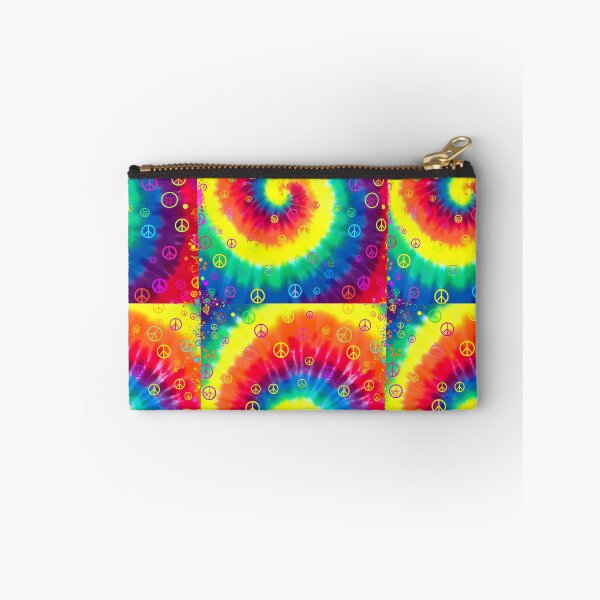 Item preview, Vivid Tie-Dye Peace Swirl - Neon Rainbow Hippie Seamless designed and sold by Ela Art Space .