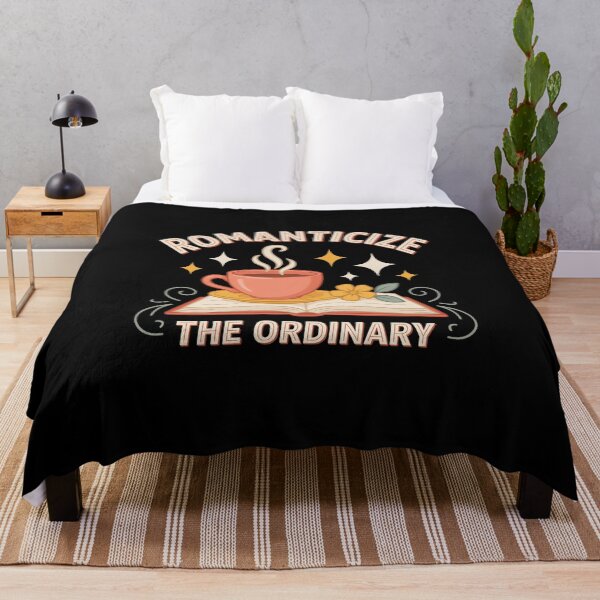 Item preview, Romanticize The Ordinary T Shirt, Everyday Life Shirt, Simple Living Tee, Positive Lifestyle Gift designed and sold by Daily Mood Tees.