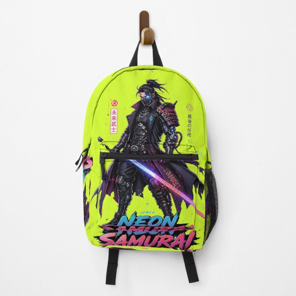 Item preview, Neon Samurai Cyberpunk – Last Shift Japanese Warrior designed and sold by Cavalier-org.