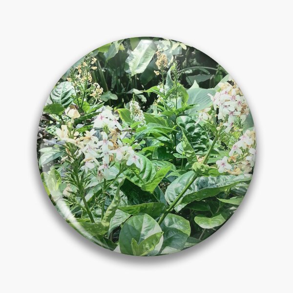 Item preview, White Tropical Flowers in Green Garden designed and sold by PhuongVoArt.