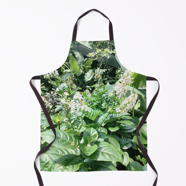 Item preview, White Tropical Flowers in Green Garden designed and sold by PhuongVoArt.