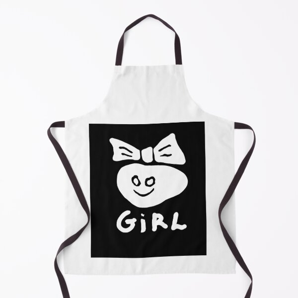 Item preview, Girl - Black and White designed and sold by Bad Zombie .
