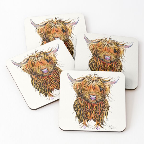 Item preview, CoW PRiNT SCoTTiSH HiGHLaND ' HuMPHReY ' BY SHiRLeY MacARTHuR designed and sold by Shirley MacArthur Art.