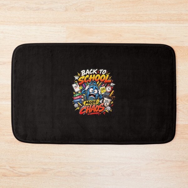 Item preview, Back To School Mode: Chaos | Funny Student Teacher Retro Graphic T-Shirt designed and sold by familysteven.