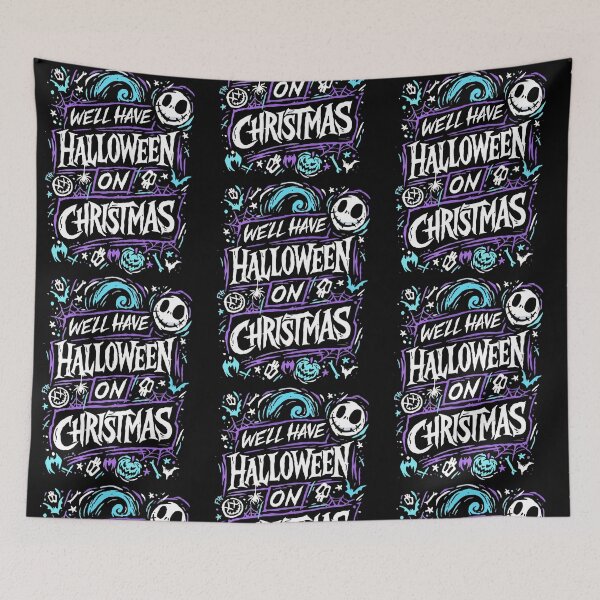 Item preview, Halloween Meets Christmas Mashup Art designed and sold by RDGNR.