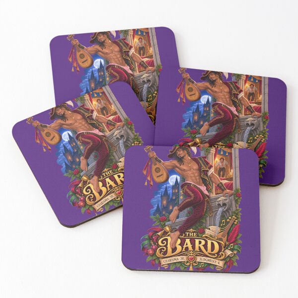 Item preview, The Bard - CHARISMA: 20. JUDGMENT: 4. designed and sold by bareblade.