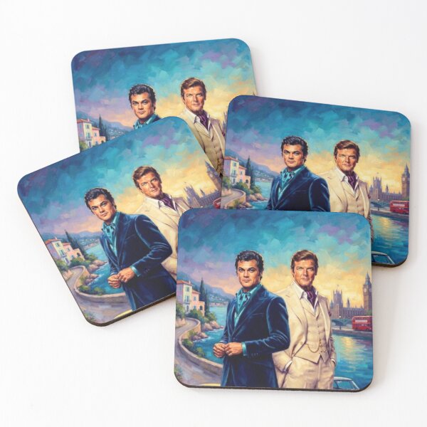 Item preview, The Persuaders Action Adventure Fine Art Tribute designed and sold by Art's Diner.