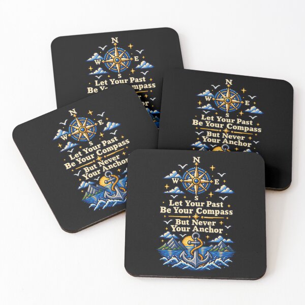 Item preview, Let Your Past Be Your Compass – Retro Pixel Art designed and sold by BYVOK.