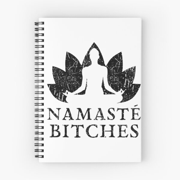 Item preview, Namaste Bitches - Yoga Meditation Vibes designed and sold by LineArtForYou.