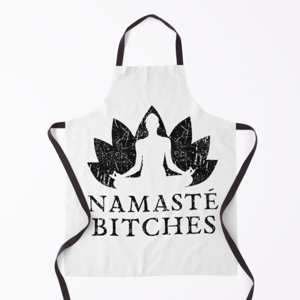 Item preview, Namaste Bitches - Yoga Meditation Vibes designed and sold by LineArtForYou.