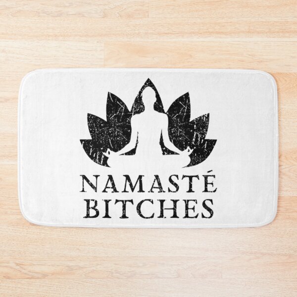 Item preview, Namaste Bitches - Yoga Meditation Vibes designed and sold by LineArtForYou.