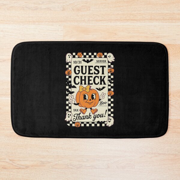 Item preview, Retro Halloween Guest Check Art designed and sold by phoebelevine.