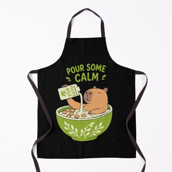 Item preview, Gentle Mylk: Vegan Life Milk Passion - Capybara Mascot designed and sold by RedStreamStudio.