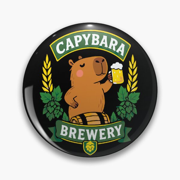 Item preview, Capybara Brewery: Funny Beer Party Happy Hour Pet designed and sold by RedStreamStudio.