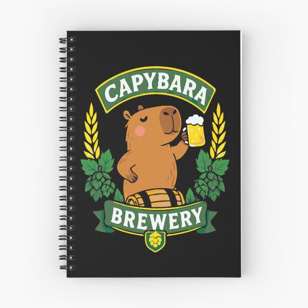Item preview, Capybara Brewery: Funny Beer Party Happy Hour Pet designed and sold by RedStreamStudio.