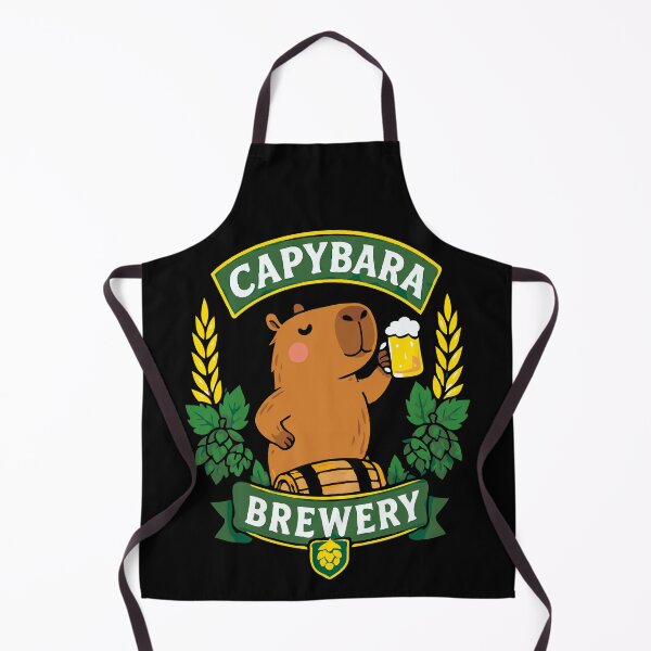 Item preview, Capybara Brewery: Funny Beer Party Happy Hour Pet designed and sold by RedStreamStudio.