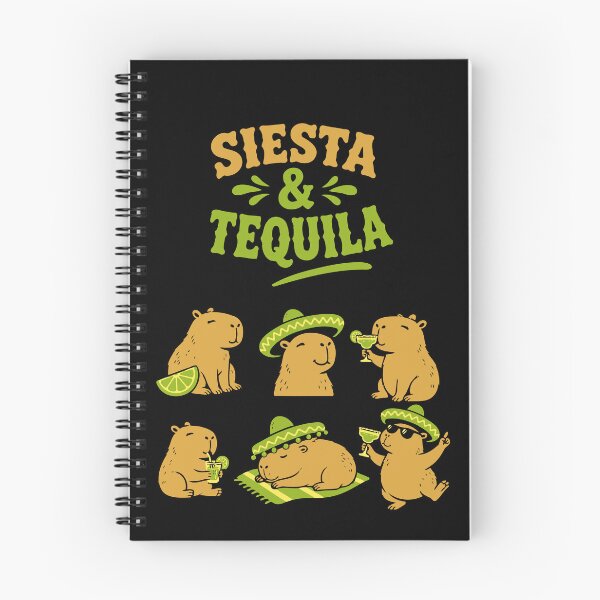 Item preview, Capybara Tequila Sombrero: Funny Cocktail Party Animal  designed and sold by RedStreamStudio.