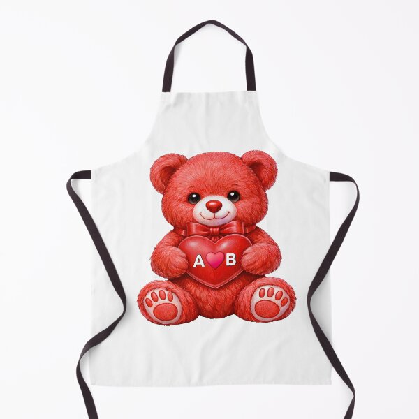 Item preview, Cute Red Teddy Bear Holding a Heart designed and sold by AmirArtisanVibe.