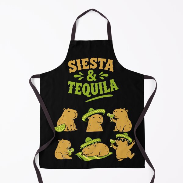 Item preview, Capybara Tequila Sombrero: Funny Cocktail Party Animal designed and sold by RedStreamStudio.