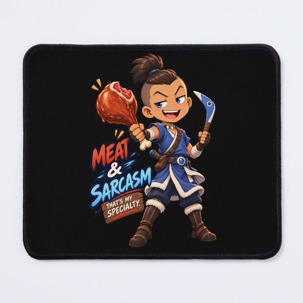 Item preview, Meat & Sarcasm designed and sold by UnicornDreamers.