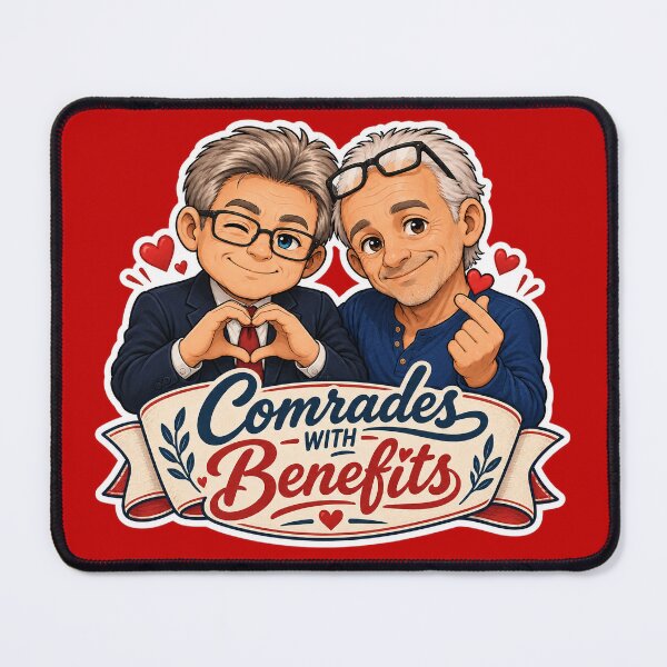 Item preview, Jean-Luc & Philippe: Comrades with benefits designed and sold by Pop Pantheon & Trim Team.
